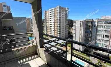 se arrienda increible departamento de 1 dormitorio con ubicacion privilegiada!