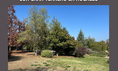 Arriendo casa patronal con piscina y gran terreno en Nogales