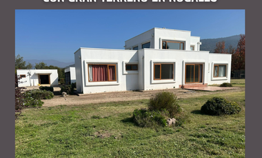 Arriendo casa patronal con piscina y gran terreno en Nogales