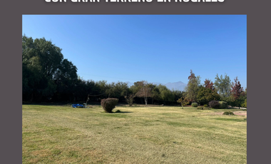 Arriendo casa patronal con piscina y gran terreno en Nogales