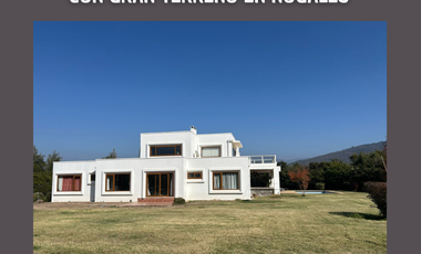 Arriendo casa patronal con piscina y gran terreno en Nogales