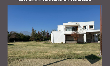 Arriendo casa patronal con piscina y gran terreno en Nogales