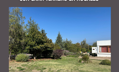 Arriendo casa patronal con piscina y gran terreno en Nogales