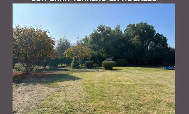 Arriendo casa patronal con piscina y gran terreno en Nogales