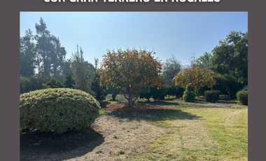 Arriendo casa patronal con piscina y gran terreno en Nogales