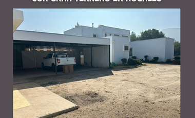 Arriendo casa patronal con piscina y gran terreno en Nogales