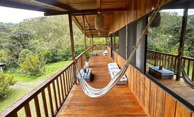 HACIENDA-HOSTAL DE VENTA EN MINDO