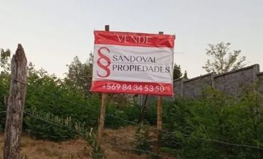 SE VENDE SITIO 1200M2 URBANO HUALQUi