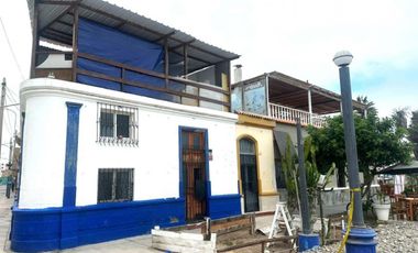 A LA VENTA CASA  COMO TERRENO CON VISTA AL MAR