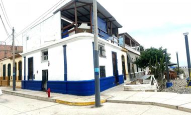 A LA VENTA CASA  COMO TERRENO CON VISTA AL MAR