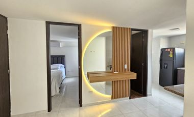 ARRIENDO APARTAESTUDIO AMOBLADO ANTONIA SANTOS