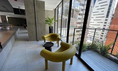 Departamento de venta de 2 habitaciones nuevo, sector la Carolina Quito Ecuador.