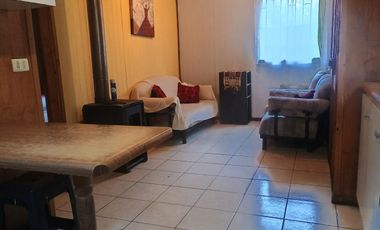 Arriendo mensual – Cabaña amoblada en Niebla, Valdivia