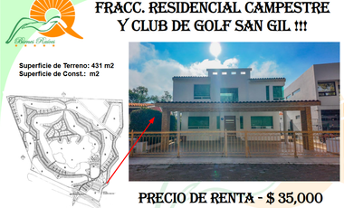 33.30 CASA EN RENTA EN SAN GIL