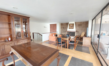 Estupendo departamento en 2 niveles con o sin muebles y terraza, cerca Palacio de Hierro!