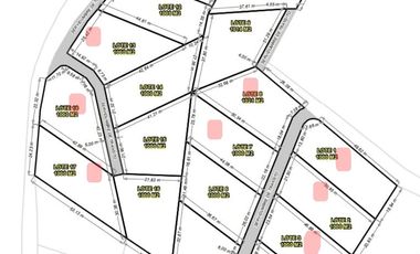 Venta de lotes semiplanos semiurbanos  en La Cumbre, Pavas