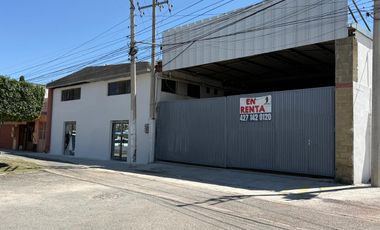 BODEGA EN RENTA DE 1,600 M2 EN AVENIDA CONSTITUYENTES  SAN JUAN DEL RIO