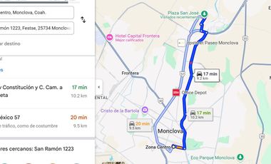 CASA EN VENTA EN ESTABLEROS DEL NORTE, MONCLOVA, COAHUILA.