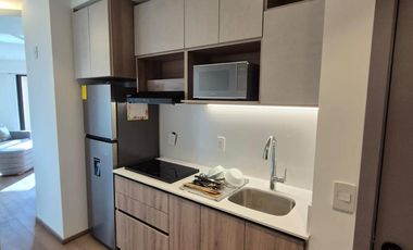 Studio en renta en Adamant Grand León | Terraza privada
