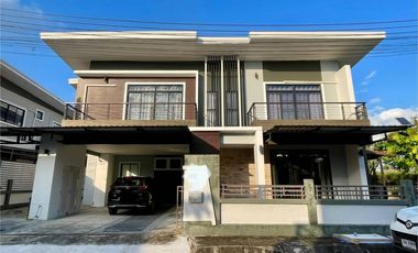 High quality house for rent in Koolpant Ville 9 near Lanna International School, Kad Farang Village.