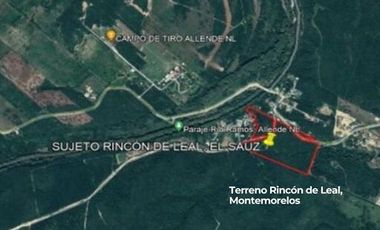 Venta de Terreno Campestre en zona de Allende, 7.5 hectáreas