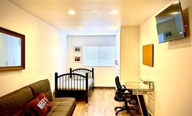 ESTUDIO PARA UNA PERSONA A EXCELENTE PRECIO Y BUENISIMA UBICACION TE INCLUIMOS INTERNET Y CABLE!!!!