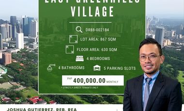 House for rent in Notre Dame Street, Wack-Wack Greenhills, Mandaluyong, Eastern Manila District