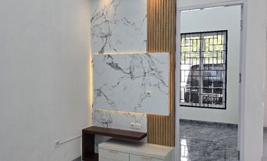 Rumah semi cluster kondisi Baru dan semi furnished lokasi dekat Jalan Tuanku Tambusai Pekanbaru