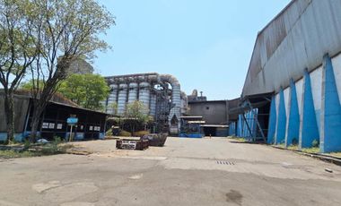 PABRIK Ex. ISPATINDO Medaeng Waru Sidoarjo, Lokasi Strategis dekat Tol Waru, Komplek Industri Aman Bebas Banjir