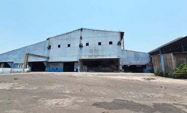 PABRIK Ex. ISPATINDO Medaeng Waru Sidoarjo, Lokasi Strategis dekat Tol Waru, Komplek Industri Aman Bebas Banjir