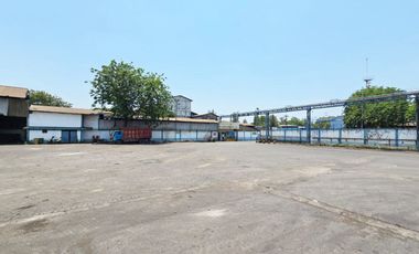 PABRIK Ex. ISPATINDO Medaeng Waru Sidoarjo, Lokasi Strategis dekat Tol Waru, Komplek Industri Aman Bebas Banjir