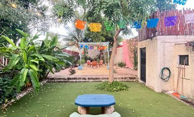CASA AMUEBLADA EN VENTA EN VALLADOLID YUCATAN, ZONA SISAL, MUY CERCA DE CALZADA LOS FRAILES, DE 5 CALLES, CONVENTO SAN BERNARDINO, ATN INVERSIONISTAS
