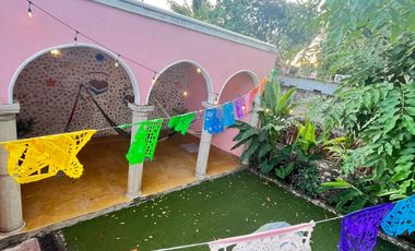 CASA AMUEBLADA EN VENTA EN VALLADOLID YUCATAN, ZONA SISAL, MUY CERCA DE CALZADA LOS FRAILES, DE 5 CALLES, CONVENTO SAN BERNARDINO, ATN INVERSIONISTAS