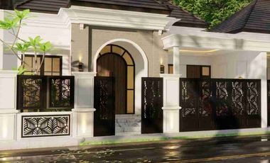 RUMAH MEWAH KLASIK SEMI FURNISHED MODERN - KUALITAS PREMIUM DEKAT JOGJABAY