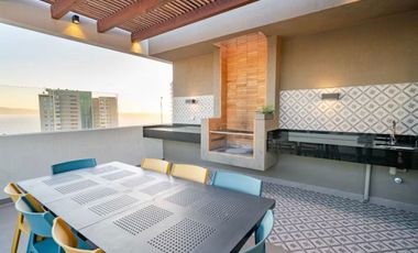 Costa Montemar, vista, 2 dormitorios, terraza, estacionamiento