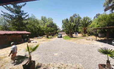 parcela 5100 m, casa 4d 2b batuco lampa