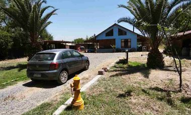 parcela 5100 m, casa 4d 2b batuco lampa