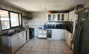parcela 5100 m, casa 4d 2b batuco lampa