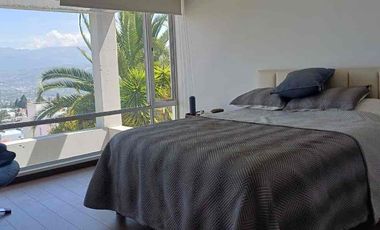 de renta  casa de lujo a estrenar full amoblado de 3 habitaciones con jardín propio duplex con vista ascensor  desde parqueadero guardias porch