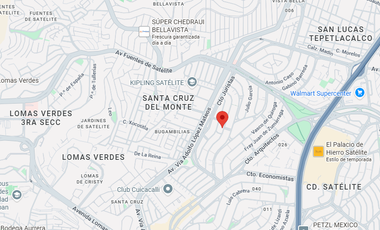 VENTA DE CASA EN CIUDAD SATELITE NAUCALPAN DE JUAREZ MEXICO