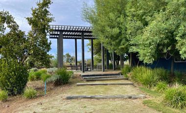 Últimas parcelas planas de 5.000 m² en María Pinto: red de luz y agua operativas, portería, rol propio, administración activa y últimas unidades.