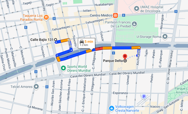 Departamento en Venta Roma Sur Cuauhtémoc CDMX