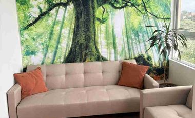 Departamento amueblado con servicios incluidos en renta