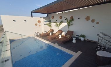 ALQUILER DUPLEX CON TERRAZA SIN AMOBLAR – EDIFICIO PONCIANAS DEL CHIPE - PIURA