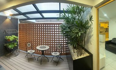 Se renta departamento completamente amueblado en Santa María La Ribera