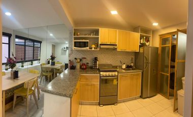 Se renta departamento completamente amueblado en Santa María La Ribera