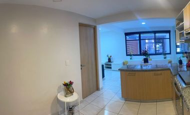 Se renta departamento completamente amueblado en Santa María La Ribera