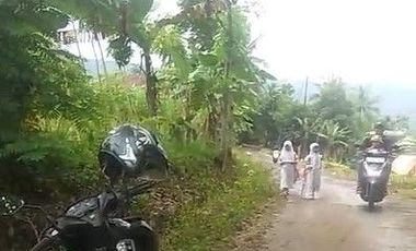 1,2 Ha Tanah Kebun Murah,  Datar & Pinggir Jalan, Cipatat Bandung Barat