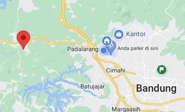 1,2 Ha Tanah Kebun Murah,  Datar & Pinggir Jalan, Cipatat Bandung Barat