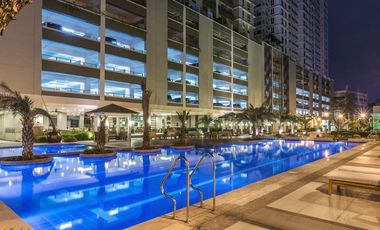 MANILA BAY VIEW STUDIO W/ BALCONY @ LA VERTI RESIDENCES | SEMI FURNISHED | NEAR MOA, MAKATI & DLSU | READY MOVE-IN